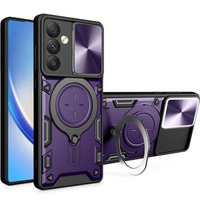 Armor case for Samsung Galaxy A54 5G, CamShield Slide, purple