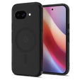 Spigen MagSafe Case for Google Pixel 9A, Ultra Hybrid, matt / black + 9H Tempered Glass