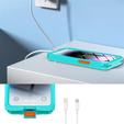 IP68 Waterproof Case for iPhone 15 Pro, SHELLBOX Air Box, blue