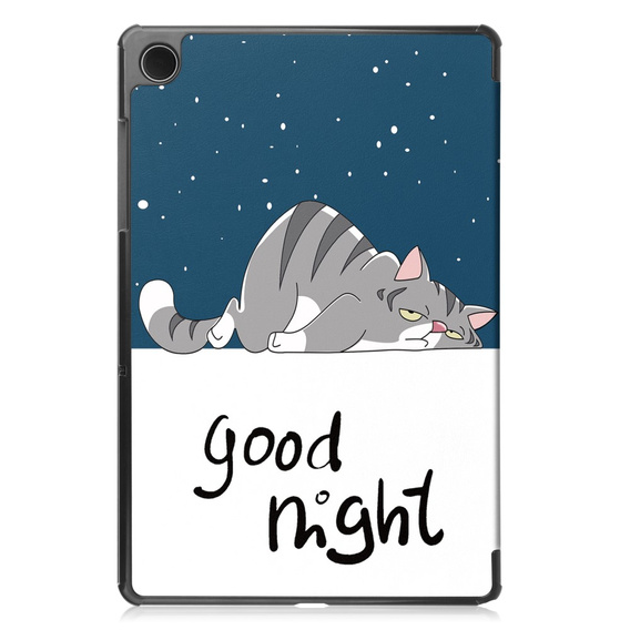 Case for Samsung Galaxy Tab A9, Smartcase, sleeping cat