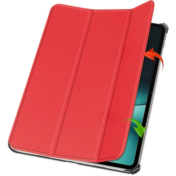 Case for OnePlus Pad, Smartcase, red