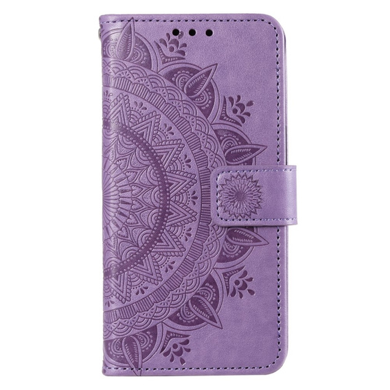 Flip case for Oppo A17, Mandala, purple