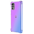 Case for Motorola Moto G22, Gradient Dropproof, Purple / blue