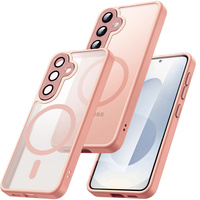 Matt Case for iPhone 17 Pro, for MagSafe, translucent pink