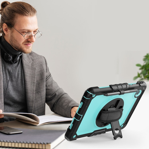 Armored Case for Lenovo Tab M11, protective 360 with stylus slot, blue