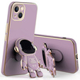 Case for iPhone 13 Mini, Astronaut, purple