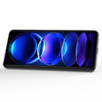 Case for Xiaomi Redmi Note 12 Pro+ 5G, Kickstand Ring, black