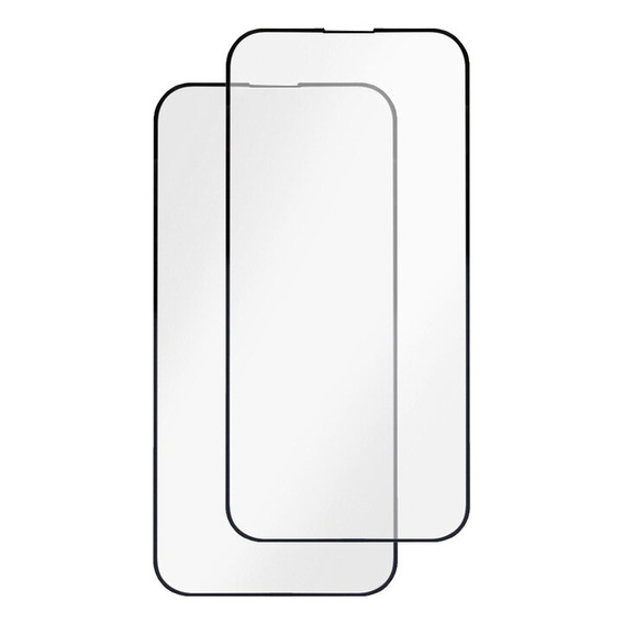 2x Tempered Glass for iPhone 16e / 14 / 13 / 13 Pro, ERBORD Easy App Full Screen Protector