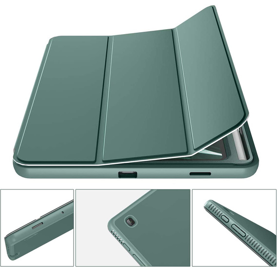 Case for Samsung Galaxy Tab S6 Lite, Suritch Full Body, green