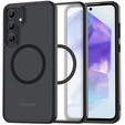 Case for Samsung Galaxy A55 5G, Fusion Hybrid, for MagSafe, black