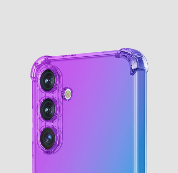 Case for Samsung Galaxy A56, Gradient Dropproof, Purple / blue