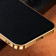 Case for Samsung Galaxy S22+ Plus, Cowhide Leather, black