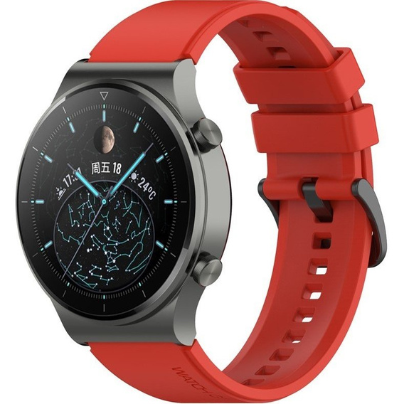 Silicone strap for Huawei Watch GT 2 Pro - Red