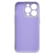 Case for iPhone 15 Pro, Silicone Lite, purple