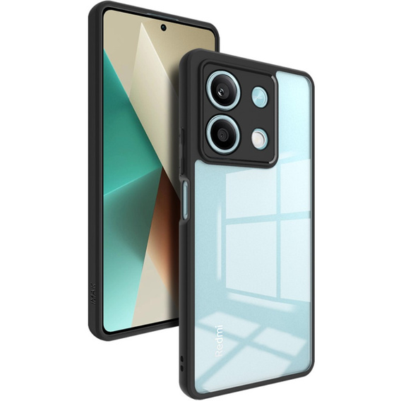 IMAK Case for Xiaomi Redmi Note 13 5G, UX-9A Series, transparent / black
