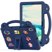 Children's case for Samsung Tab A8 X200 / X205, Cute Patterns, with stand, dark blue