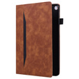 Case for Samsung Galaxy Tab S6 Lite, Classic, with space for stylus, brown