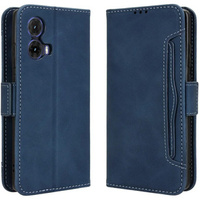 Flip case for Motorola Moto G85, Card Slot, dark blue