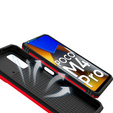 Case for Xiaomi Poco M4 Pro 4G, CamShield Slide, red