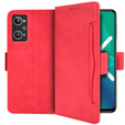 Flip case for Realme GT 2 / Realme GT Neo 2, Card Slot, red