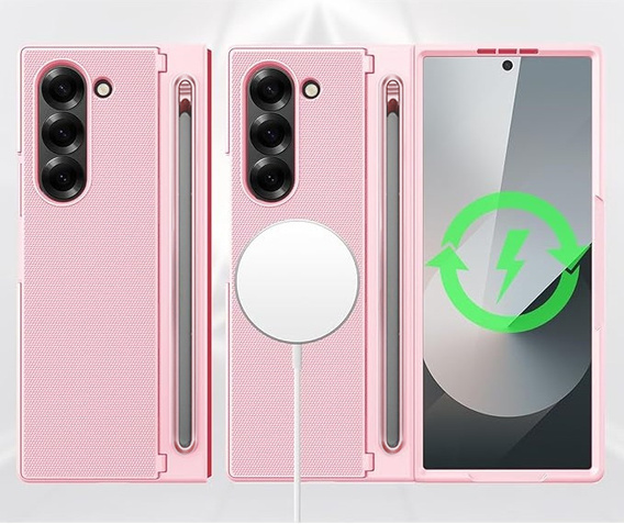 Glass case with full 360° protection for Samsung Galaxy Z Fold7 5G