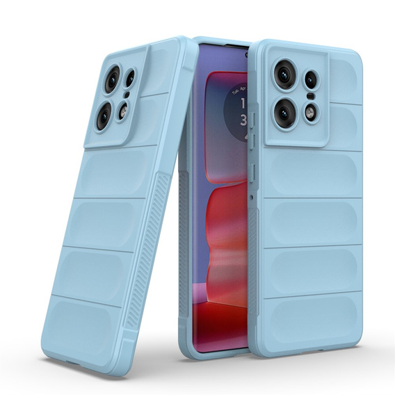 Case for Motorola Edge 50 Pro 5G, Gaming Shockproof, blue