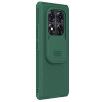 Case for Xiaomi Redmi Note 14 Pro 5G / Xiaomi Poco X7 5G, Armored Nillkin, CamShield Pro, green