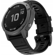 QuickFit Silicone Strap for Garmin Fenix 26mm, Black