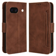 Flip case for Google Pixel 8A, Card Slot, brown