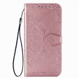 Flip case for Samsung Galaxy M52 5G, Mandala, pink