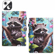 Case for iPad 10.9" 2022 (10 gen.), with flap, raccoon
