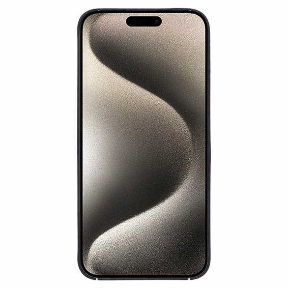 Case for iPhone 15 Pro Max, Aramid Fiber Cover, black