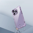 Case for iPhone 14 Pro, ERBORD CornerShield, purple