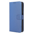 Flip case for Poco F5 5G, Wallet Smart Magnet, blue