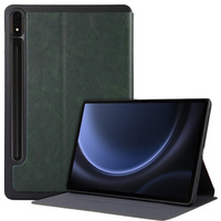 Case for Samsung Galaxy Tab S9 FE+ Plus, Smartcase with stylus space, green