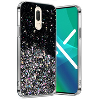 Case for Huawei Mate 10 Lite, Glittery, black
