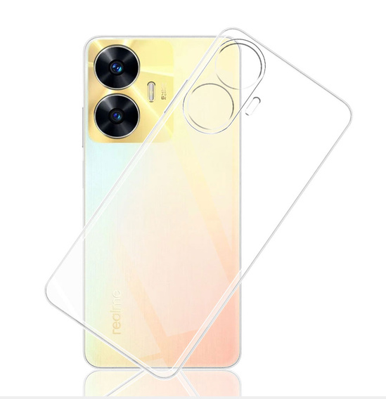 Thin Case for Realme C55, Slim, transparent