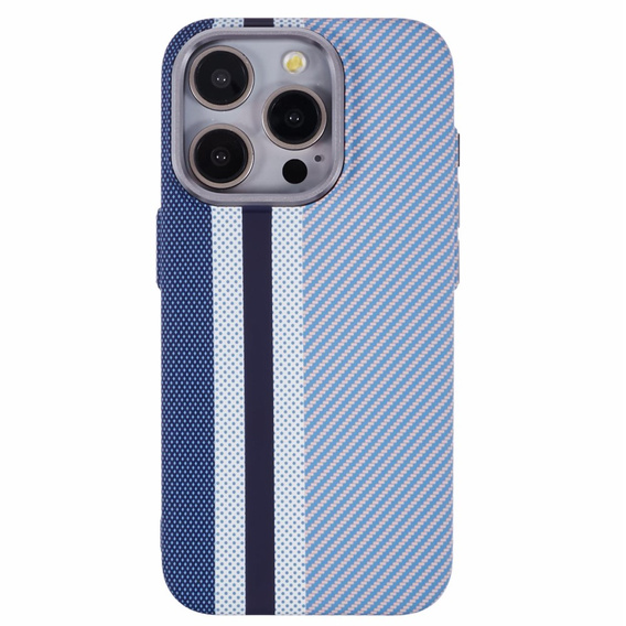 MagSafe's iPhone 14 Pro Max Case, Carbon Fiber, blue