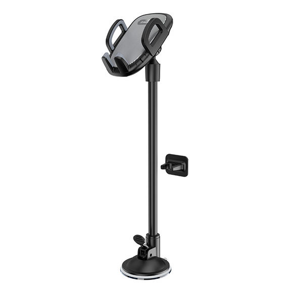 Car windshield mount with adjustable arm for smartphones