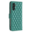 Flip case for Samsung Galaxy A56, Wallet, BINFEN COLOR, green
