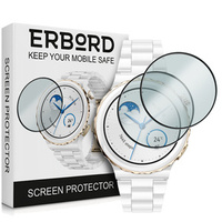 2x ERBORD Hybrid Glass for Huawei Watch GT 3 Pro 43mm