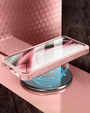 Armored case for iPhone 13 / 14, Dexnor Full Body, pink rose gold