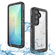 IP68 Waterproof Case for Samsung Galaxy S25+ Plus, black