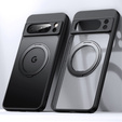 Case for Google Pixel 8A, Fusion Hybrid Kickstand, for MagSafe, transparent