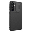NILLKIN Case for Samsung Galaxy A55 5G, Silicone CamShield Case for MagSafe, black