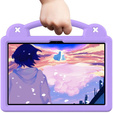 Children's case for Lenovo Tab M11, Cute Patterns, with stand, purple