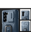 Armored case for Samsung Galaxy Z Fold 6 5G, Dexnor Full Body S-Pen Slot, blue