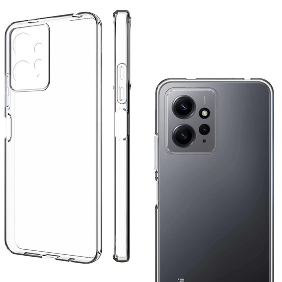 Thin Case for Xiaomi Redmi Note 12 4G, Slim, transparent