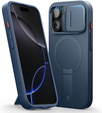 Case for iPhone 16 Pro, Suritch Shockproof, for MagSafe, dark blue