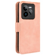 Flip case for Realme GT 7 Pro, Card Slot, pink